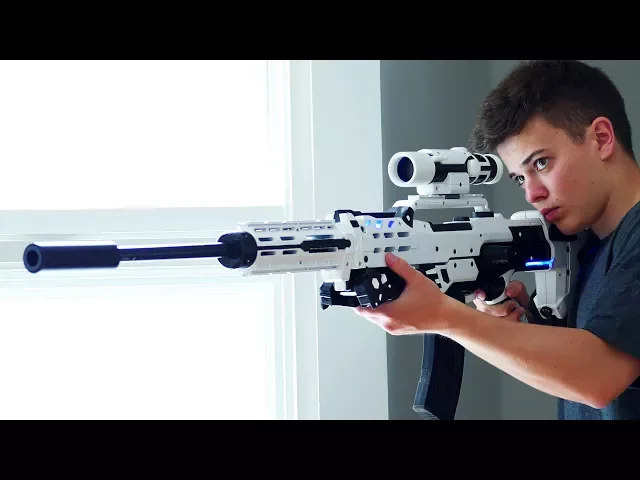 nerf guns: crazy nerf gun mods